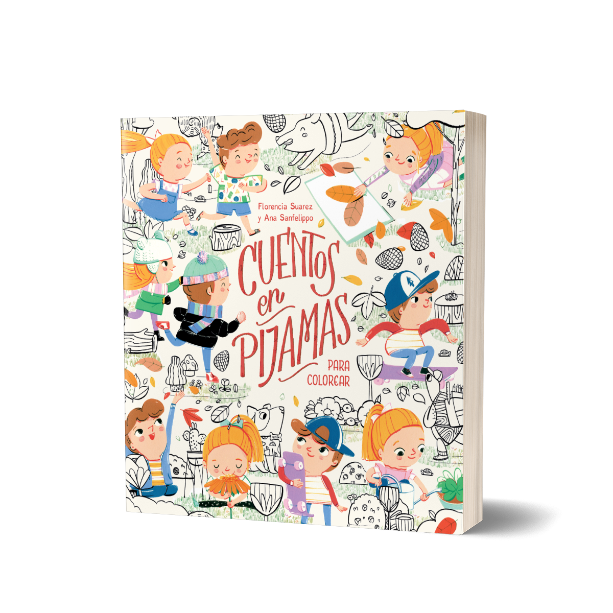 Cuentos en pijamas para colorear
