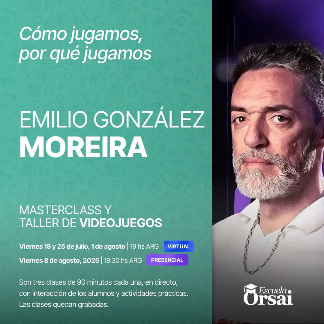 «Cómo jugamos, por qué jugamos», con Emilio González Moreira