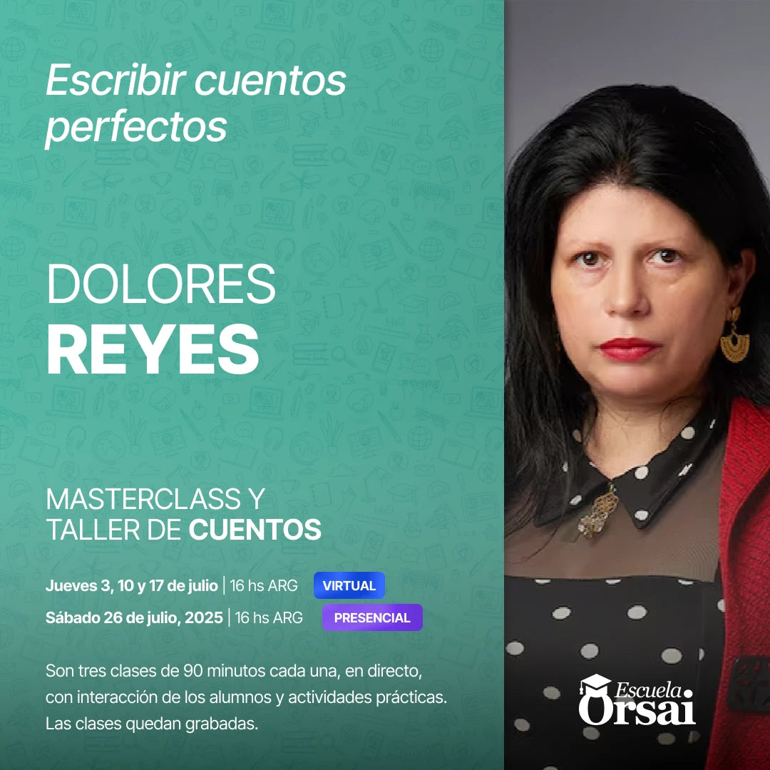 «Escribir cuentos perfectos», con Dolores Reyes