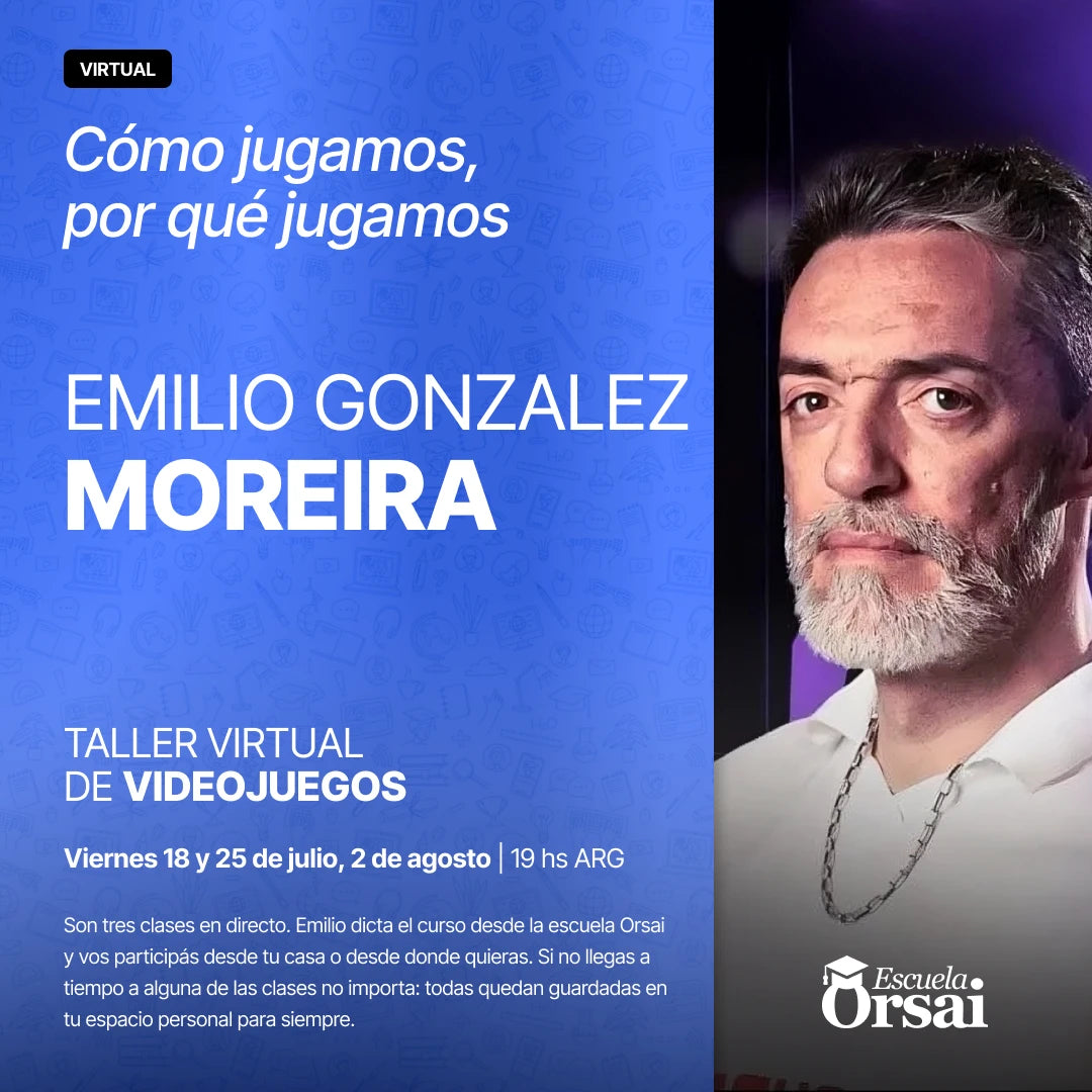 «Cómo jugamos, por qué jugamos», con Emilio González Moreira