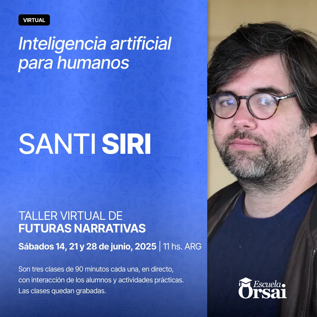 «Inteligencia artificial para humanos», con Santi Siri