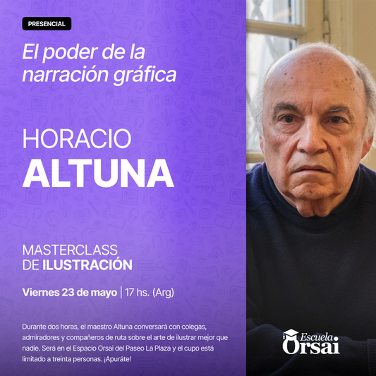 «El poder de la narración gráfica», con Horacio Altuna