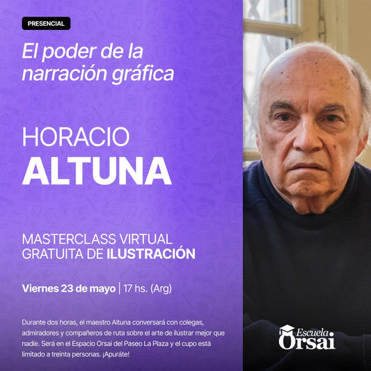 «El poder de la narración gráfica», con Horacio Altuna