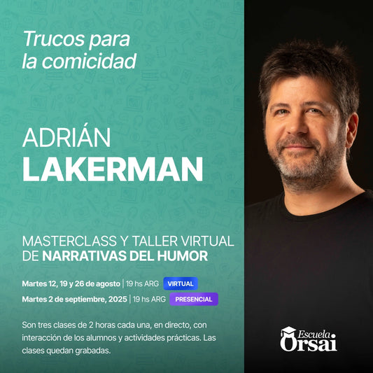 «Trucos para la comicidad», con Adrián Lakerman