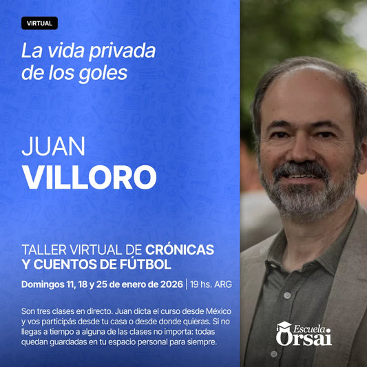 «La vida privada de los goles», con Juan Villoro
