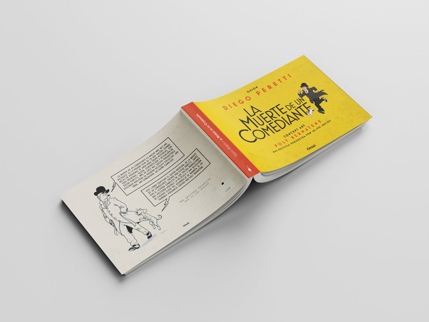 La muerte de un comediante — Concept art