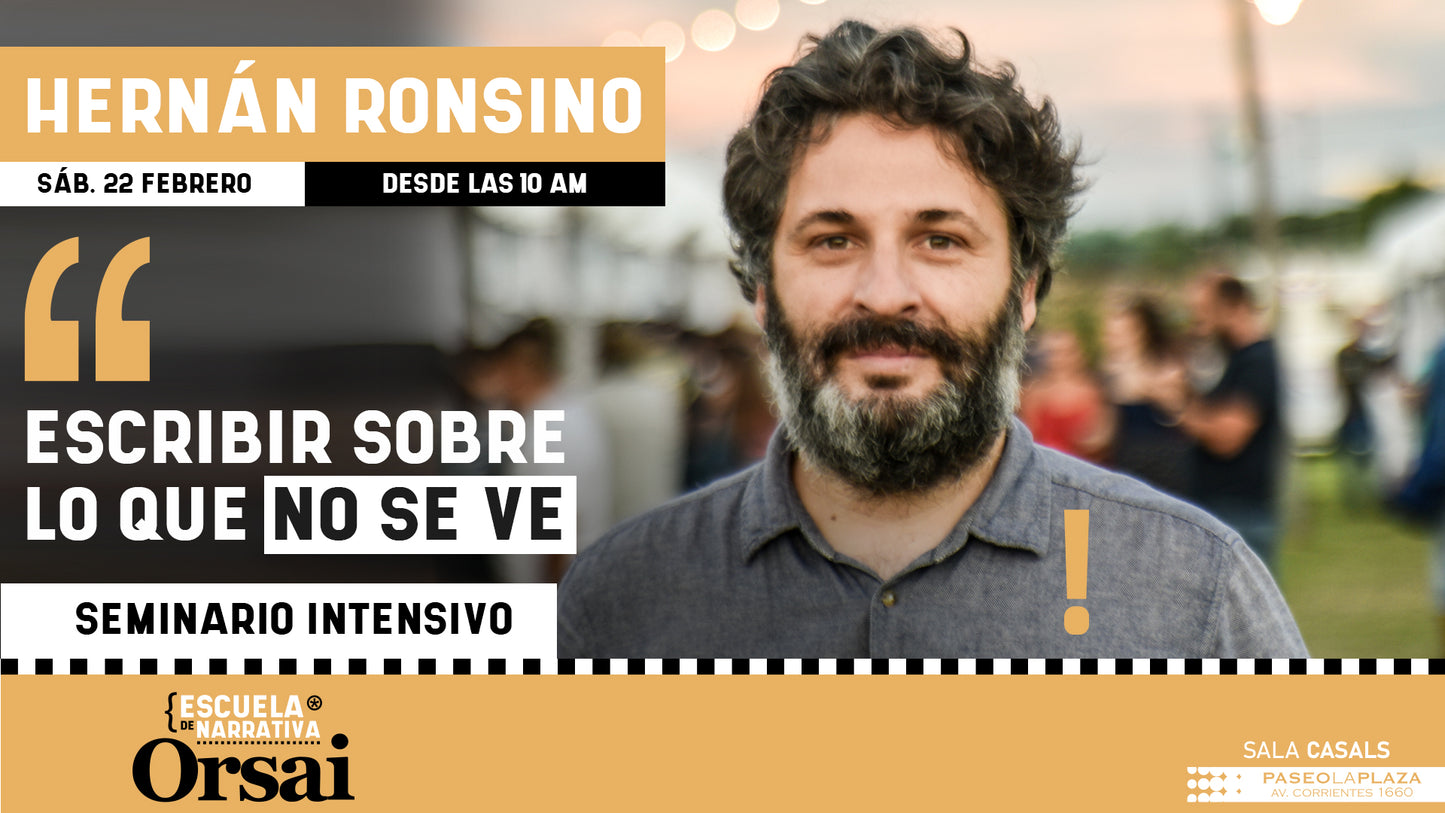 Seminario con Hernán Ronsino